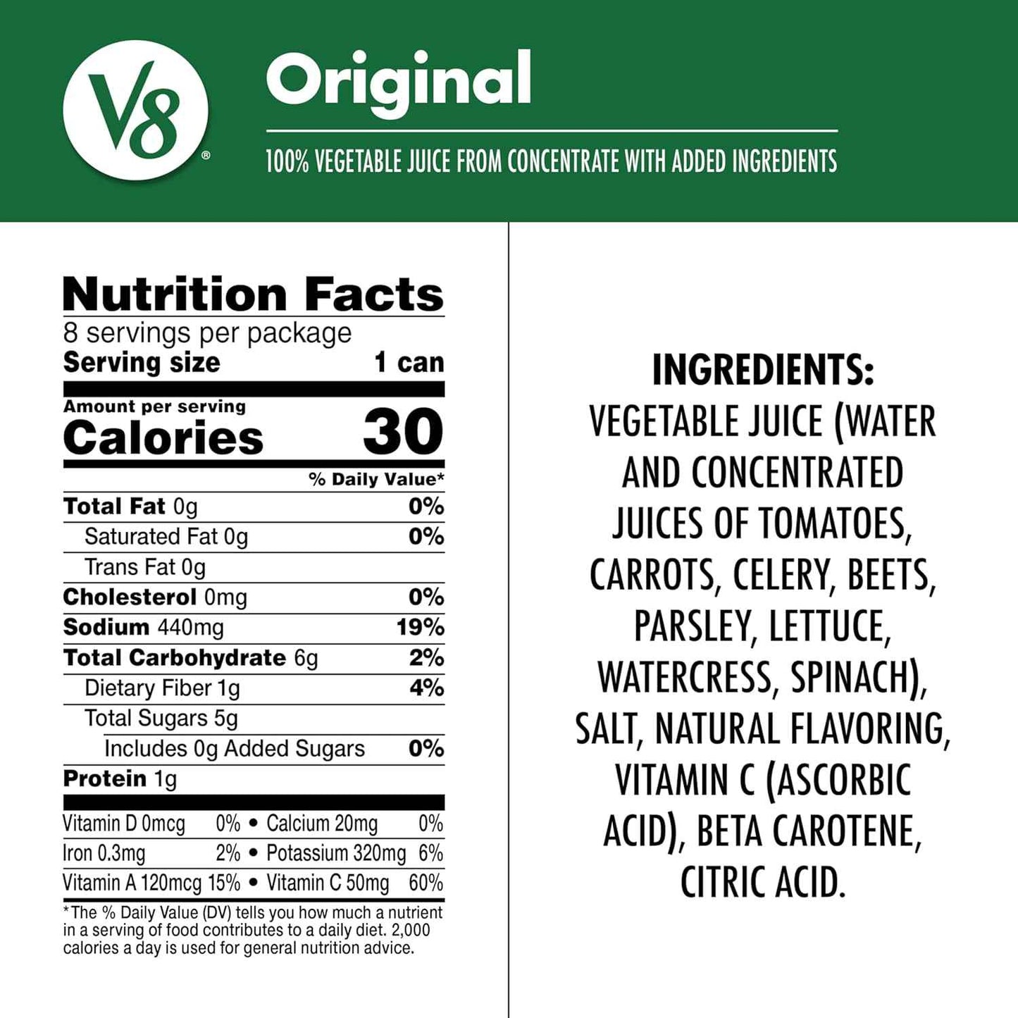 V8 Spicy Hot 100% Vegetable Juice – Single-Serve Travel Can for Camping Trips and Roadside Picnics