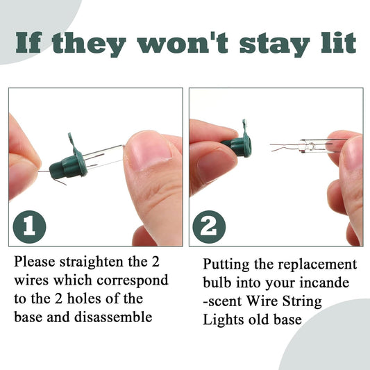 2.5 volt, 0.425 watt, 0.17 ampere incandescent mini bulbs
