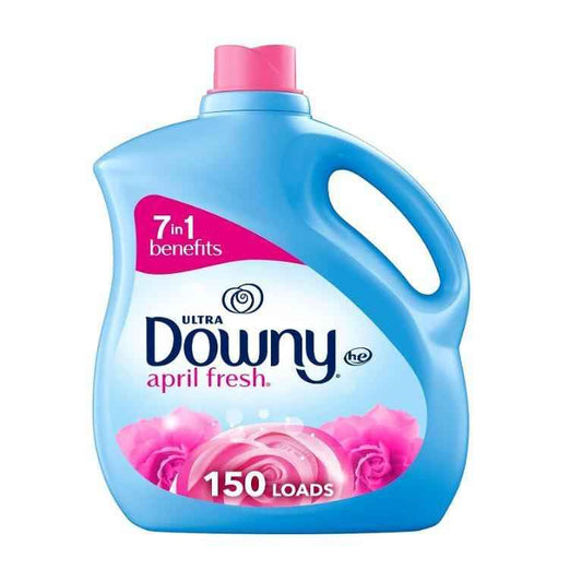 Downy Soft HE Liquid Fabric Conditioner, 150 Loads, Refined Home Laundry Finishing Touch for Curated Closets and Linen Storage Spaces