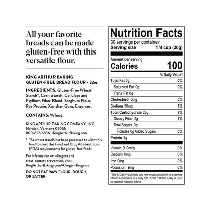 King Arthur Gluten Free Bread Flour – Wellness Pantry Staple for Celiac-Friendly Home Baking