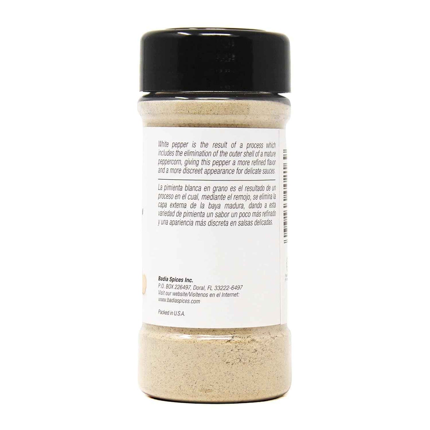 Badia Ground White Pepper, 2 oz – Thoughtful Gourmet Gift for Home Cooks and Foodie Friends