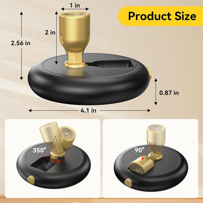 2-pack bundle with three color variants (black, gold, white) and a 1-pack option