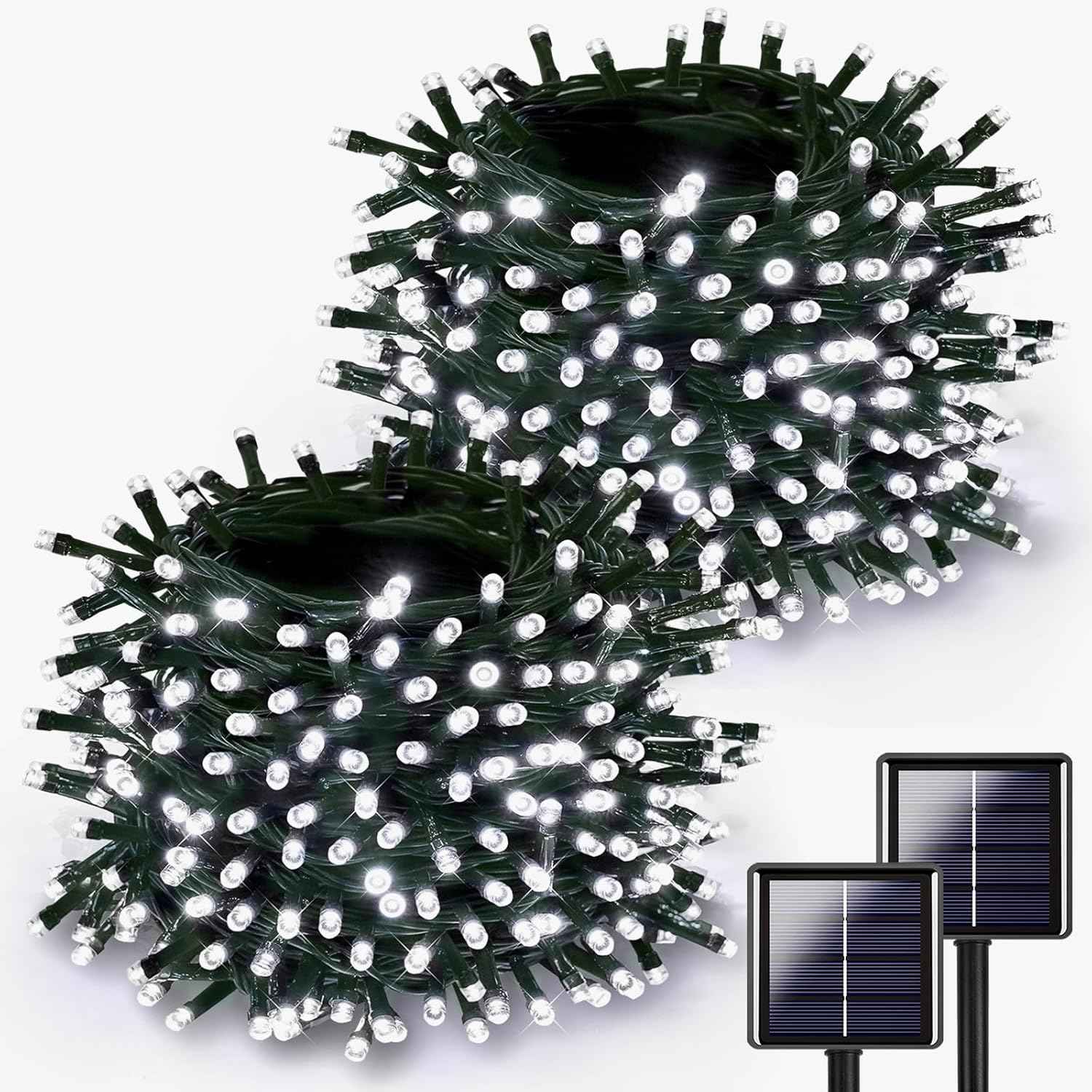 Lumify Solar String Lights 2 Pack 144FT – Thoughtful Housewarming Gift for New Homeowners and Hosts