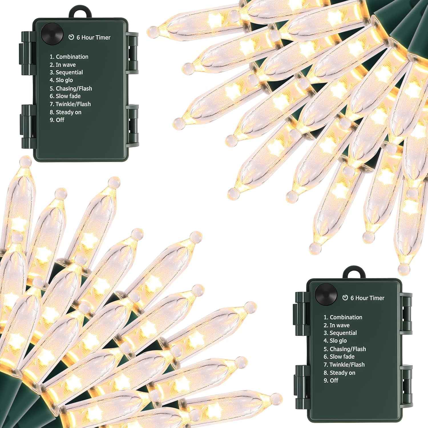 Lumicharm Battery String Lights – Child & Pet Safe LED Lights, Flameless Cool-Running Fairy Lights for Bedroom & Nursery