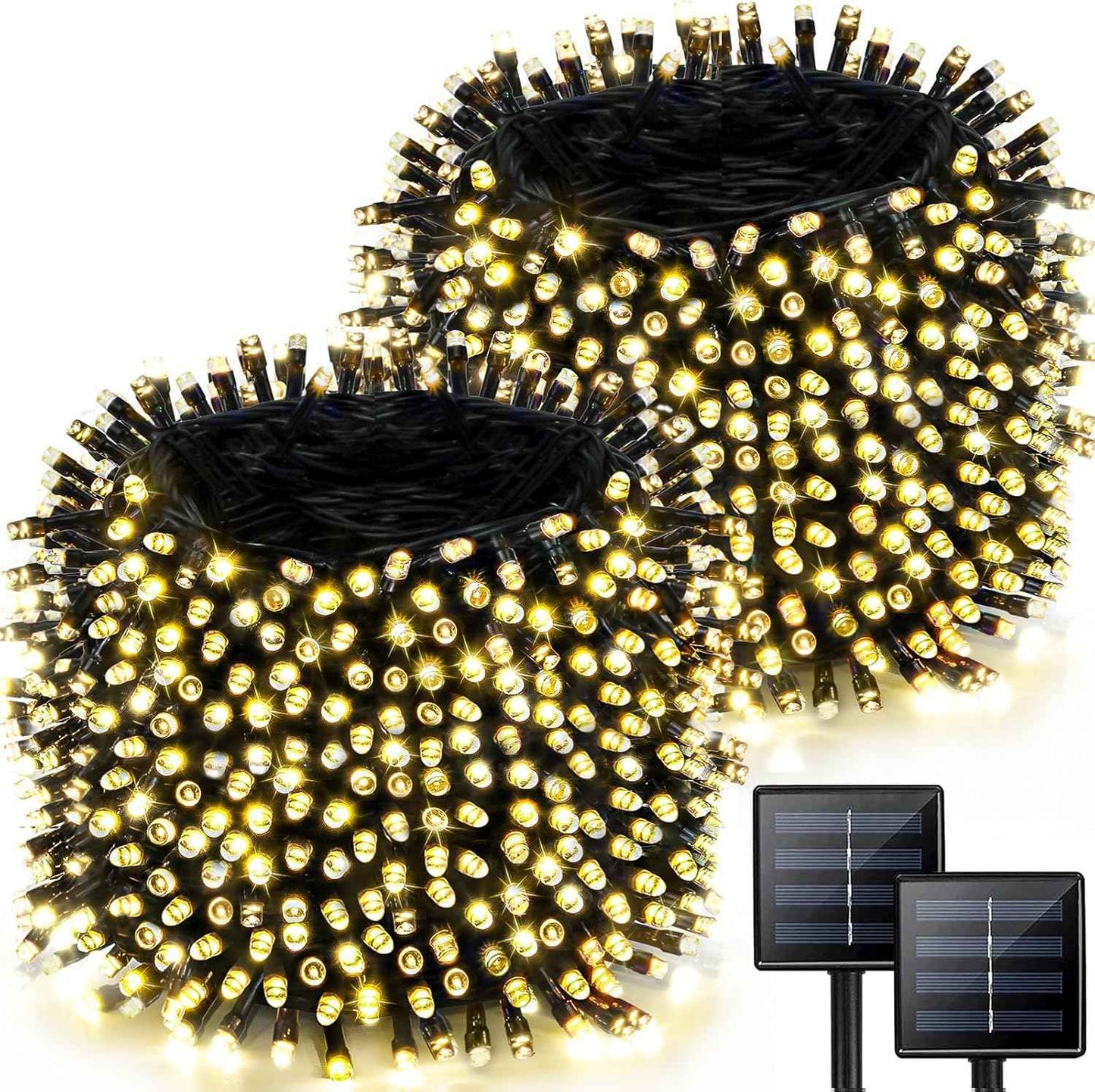 Lumivox SolarGlow – Thoughtful Housewarming Gift for Her and Him, 170 FT Solar Patio Lights