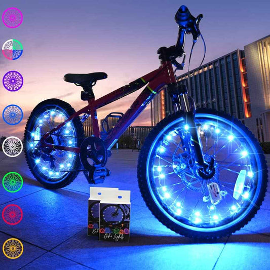 TINANA LED Bike Wheel Lights – A Cool Birthday or Holiday Gift for Cyclists and Kids Who Love Color