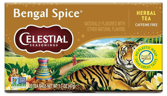 Celestial Seasonings True Blueberry Herbal Tea Bags – Get Well Soon Care Package for Relatives Recovering from a Cold