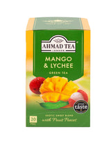 Ahmad Tea Mango & Lychee Green Tea – Clean Pantry Staple, Sugar-Free Everyday Brew