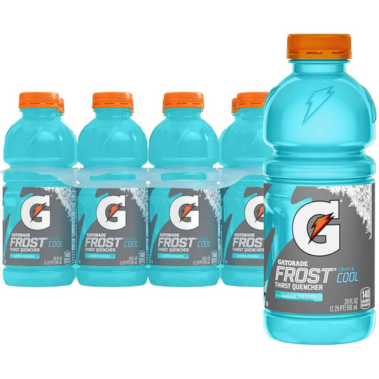 Gatorade Thirst Quencher Sports Beverage – Hydration Ritual for Daily Wellness, Detox Days, and Self Care Recovery, 20 Fl Oz, Pack of 8