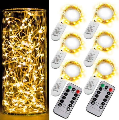 Brightown Waterproof Fairy Lights – Patio String Lighting for Outdoor Dining Setup