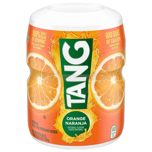 Tang Powdered Orange Drink Mix 20 oz Canister – Quick Office Beverage for Break Room and Focus Sessions
