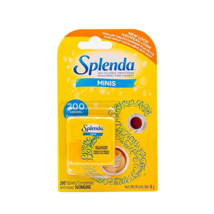 SPLENDA No Calorie Sweetener, Mini Dissolvable Tablets – Desk Ready Coffee Sweetener for Busy Office Professionals