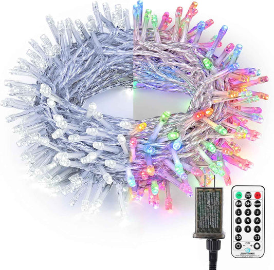 Brizled Flameless Color Changing Christmas Lights – 24V UL Listed Cool-Running Adapter for Safer Holiday Decorating