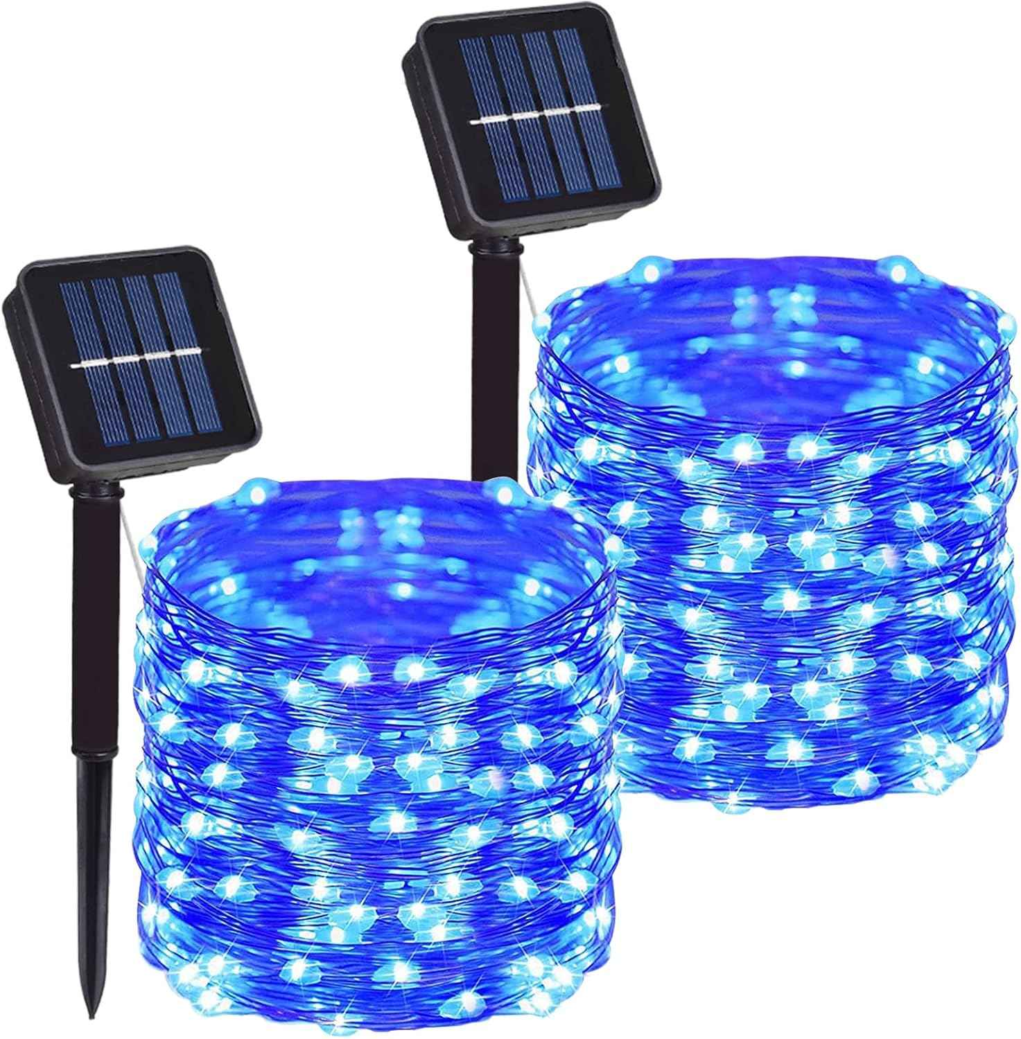 LumLove Solar String Lights – Thoughtful Birthday and Housewarming Gift for Her, 66FT 200 LED Copper Wire Fairy Lights with 8 Modes and Gift-Ready Packaging