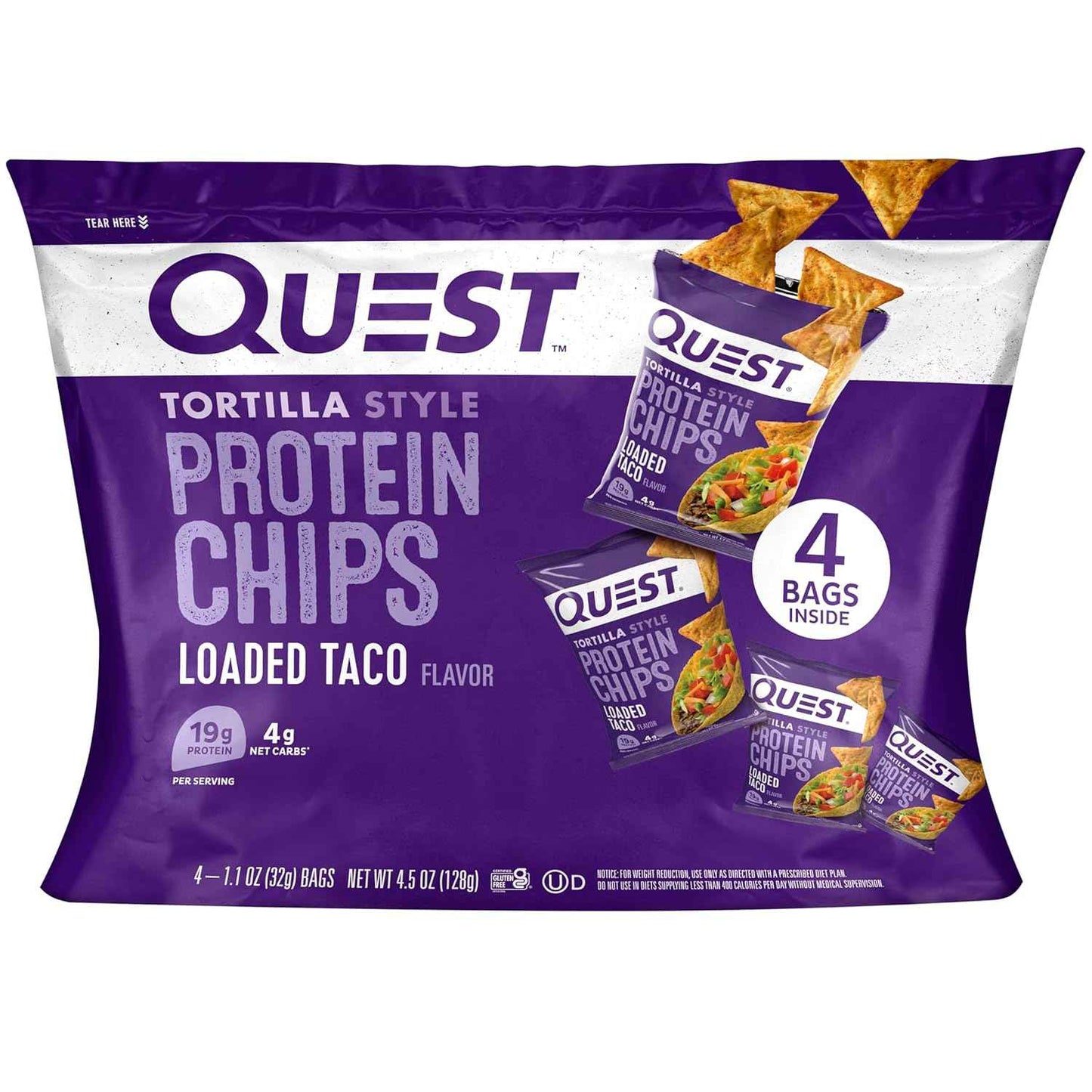 Quest Nutrition Chili Lime Tortilla Style Protein Chips – Quick Protein Boost for Home Office and Study Sessions