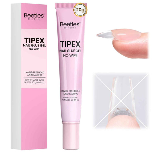 Beetles No-Hold Gel for Tipex Tips – Salon Workstation Productivity Boost for Multi-Finger Curing