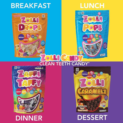Zollipops Allergy-Free Candy for Children – Dye-Free, Peanut-Free Lollipops for Classroom Parties and Birthday Treat Bags