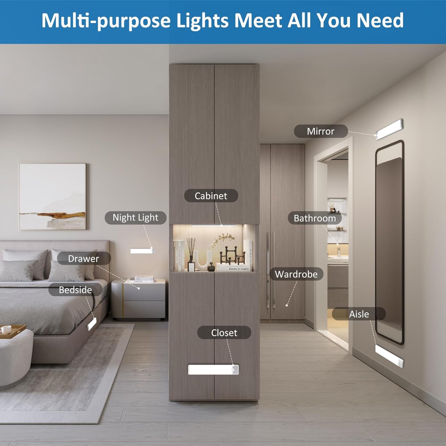 22 leds producing up to 100 lumens with dimming from 10% to 100% brightness