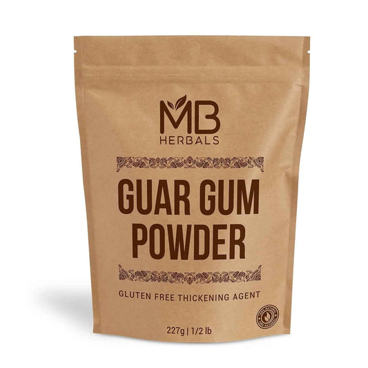 MB Herbals Guar Gum Powder 8 oz – One-Ingredient Thickener for Clutter-Free Pantries