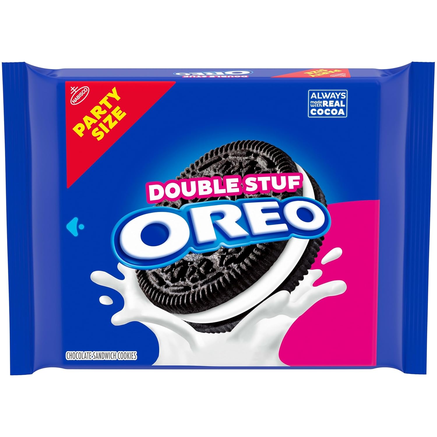 24.95 oz party-size resealable pouch with easy-pull tab
