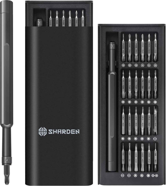 SHARDEN 49-in-1 Screwdriver Set – IT Technician Repair Tool for Workstation, Magnetic Driver Kit for Faster PC and Laptop Builds