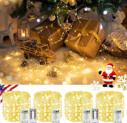 Brightown 240LED Battery Fairy Lights – Safe Nursery & Toddler Bedroom Decor with Cool-to-Touch LEDs