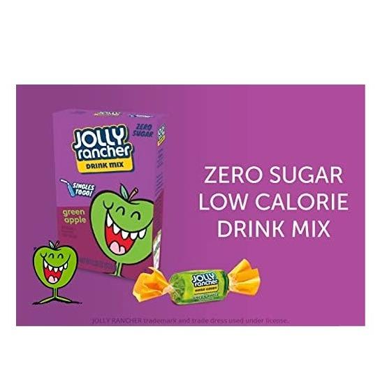 Jolly_Rancher_Singles_to_Go_-_Green_Apple,_6_Boxes_with_6_Packets_Each_-_Total_36_Servings_of_Powdered_Beverage
