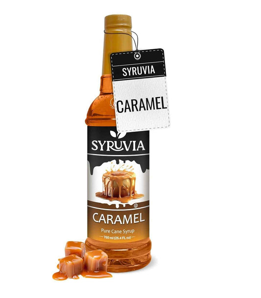 Syruvia Blackberry Syrup - 25.4 fl oz Low-Sugar Flavoring for Guilt-Free Iced Tea and Mindful Morning Lattes