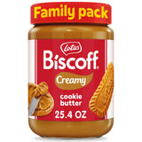 Lotus Biscoff Cookie Butter Spread – Nut-Free School Lunchbox Spread for Kids, Creamy Vegan 25.4oz