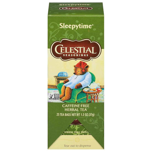 Celestial Seasonings Caffeine Free Chamomile Herbal Tea Cozy Birthday Gift for Mom and Women Friends
