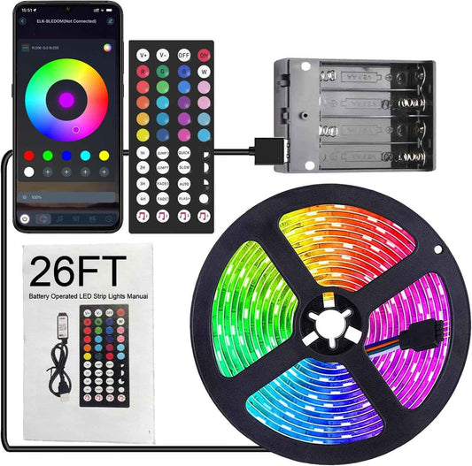[Brand Name] Flameless LED Strip Light – Safe Alternative to Candles, Cool Touch Bedroom Lighting