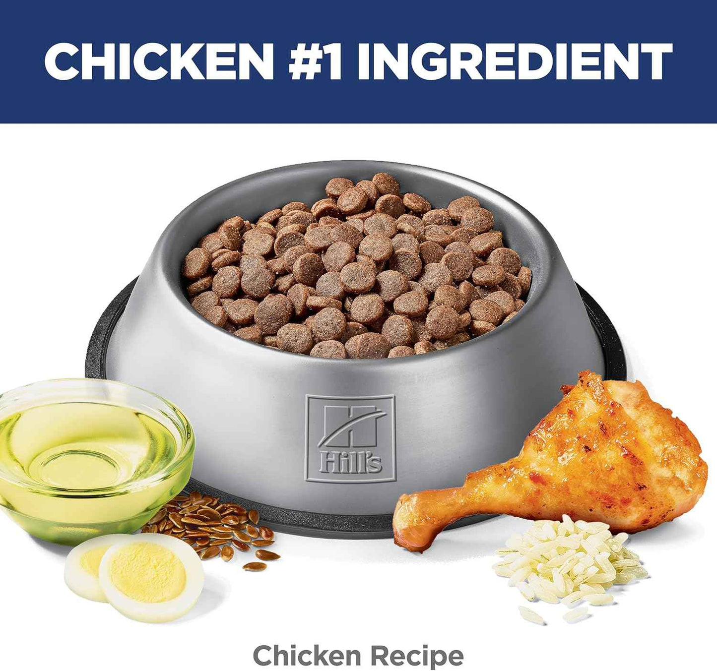 Hill's Science Diet Sensitive Stomach & Skin Adult Kibble, 30 lb Chicken | Clean-Ingredient, No-Artificial-Additive Dog Food