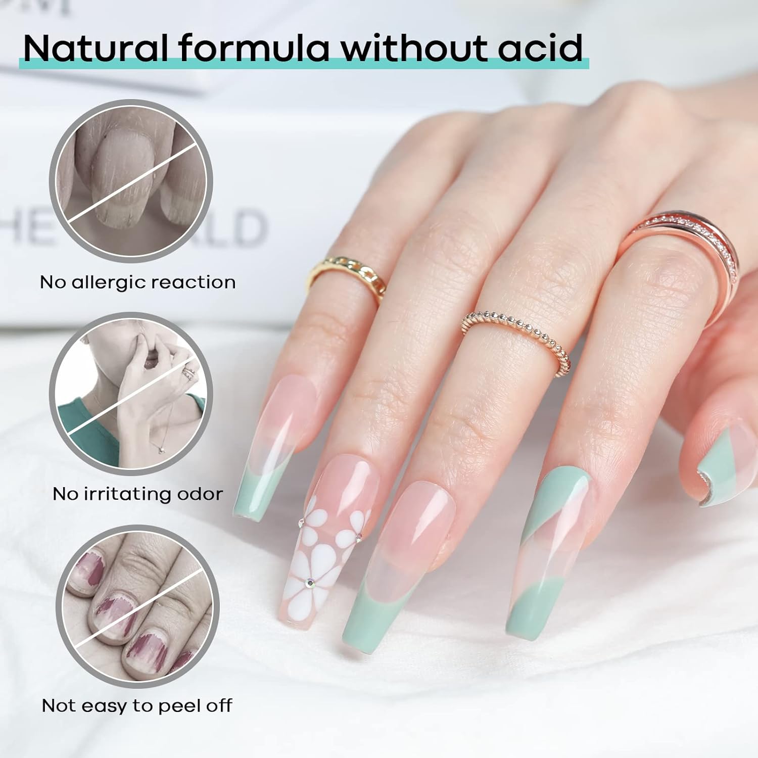 27 product variants including matte, clear glitter, clear shimmer, chrome-proof, cat eye, blooming, and 3-in-1 gel builder + base + top coat kits