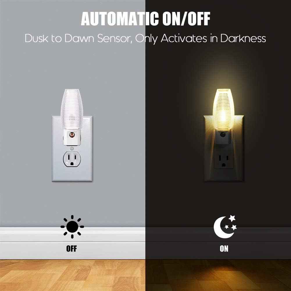 Emotionlite LED Nightlight for Aging in Place – Senior-Safe Path Light for Bedroom and Corridor, Auto Sensor