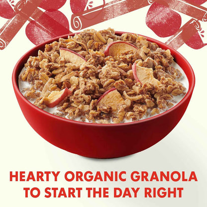 Cascadian Farm Organic Granola with No Added Sugar, Blueberry Vanilla Cereal Gift for Health-Conscious Friends and Holiday Breakfast Baskets