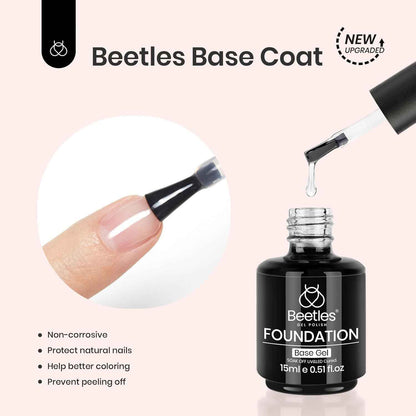 Beetles 9-in-1 Nail Glue Set – Clutter-Free Vanity Essential, One Bottle Replaces Six Separate Nail Products