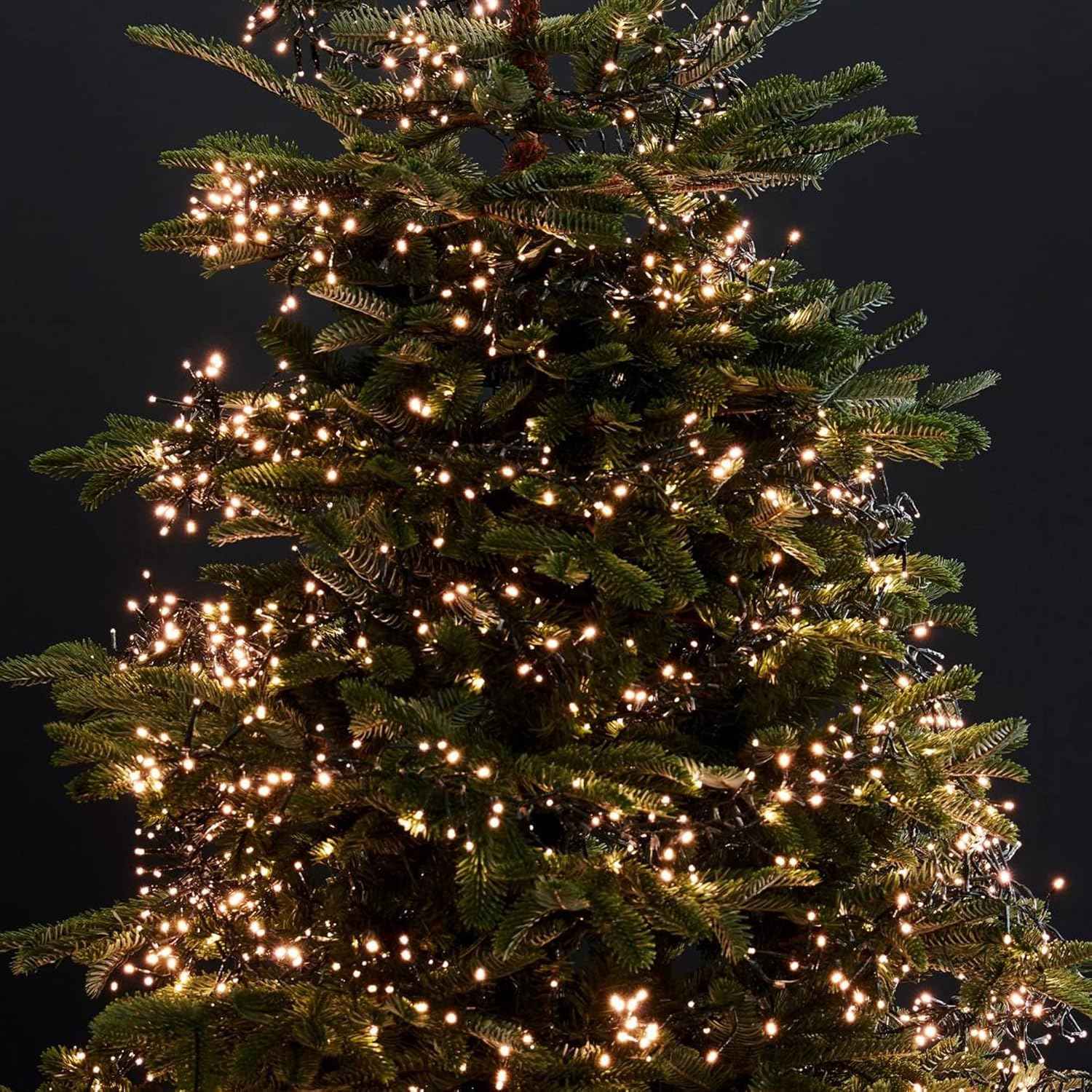 Dazzle Bright 8-Mode Indoor String Lights – 300 LED Green Wire for Christmas Tree, Wall Décor and Festive Home Styling