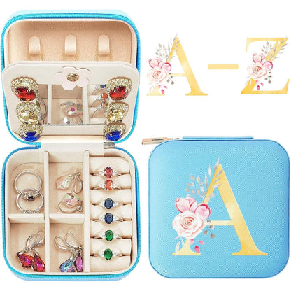 Travel_Jewelry_Case,_Monogram_Jewelry_Organizer_Travel_Jewelry_Box_w_Mirror_Birthday_Gifts_for_Women_Mom_Girls,_Travel_Essentials_Ring_Necklace_Earring_Jewelry_Holder_Organizer_Preppy_Stuff_(A)