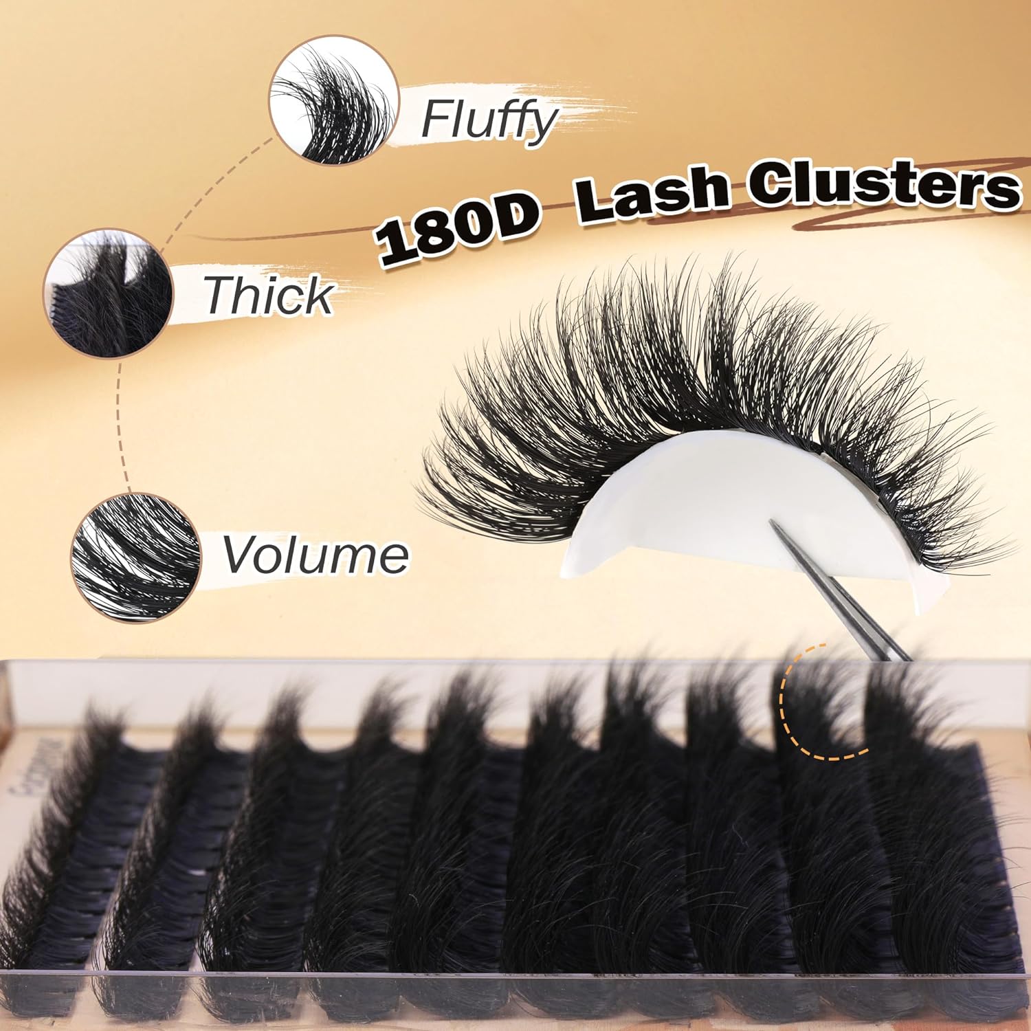 Eyelash_Extension_Kit_Thick_Lash_Clusters_Kit_10-18mm_Fluffy_Clusters_Lashes_180D_Individual_Eyelashes_Kit_with_Lash_Bond,_Lash_Remover,_Lash_Applicator_DIY_Lash_Extension_for_Beginners,_180D-D_Curl