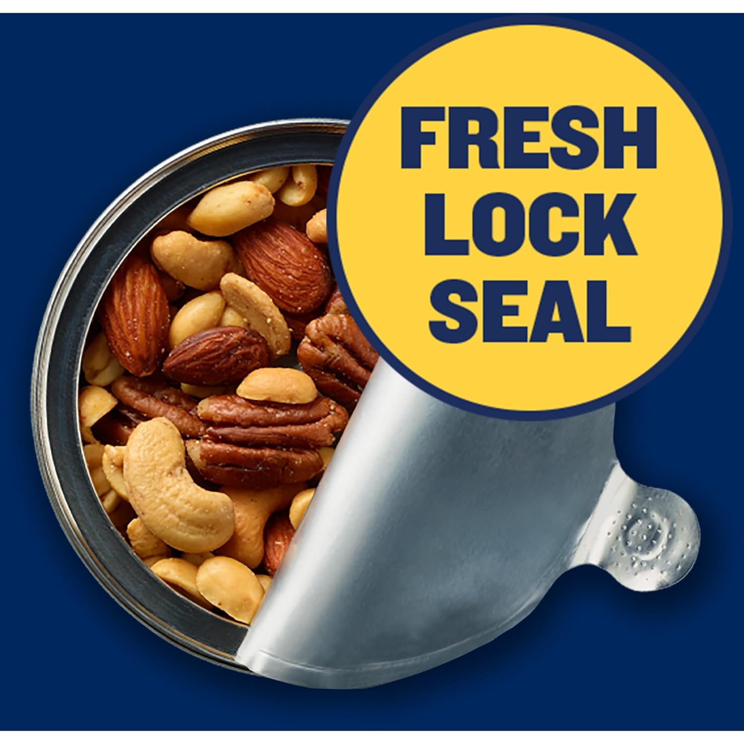 PLANTERS_Mixed_Nuts_Unsalted,_Party_Snacks,_Plant-Based_Protein,_10.3_oz_Canister