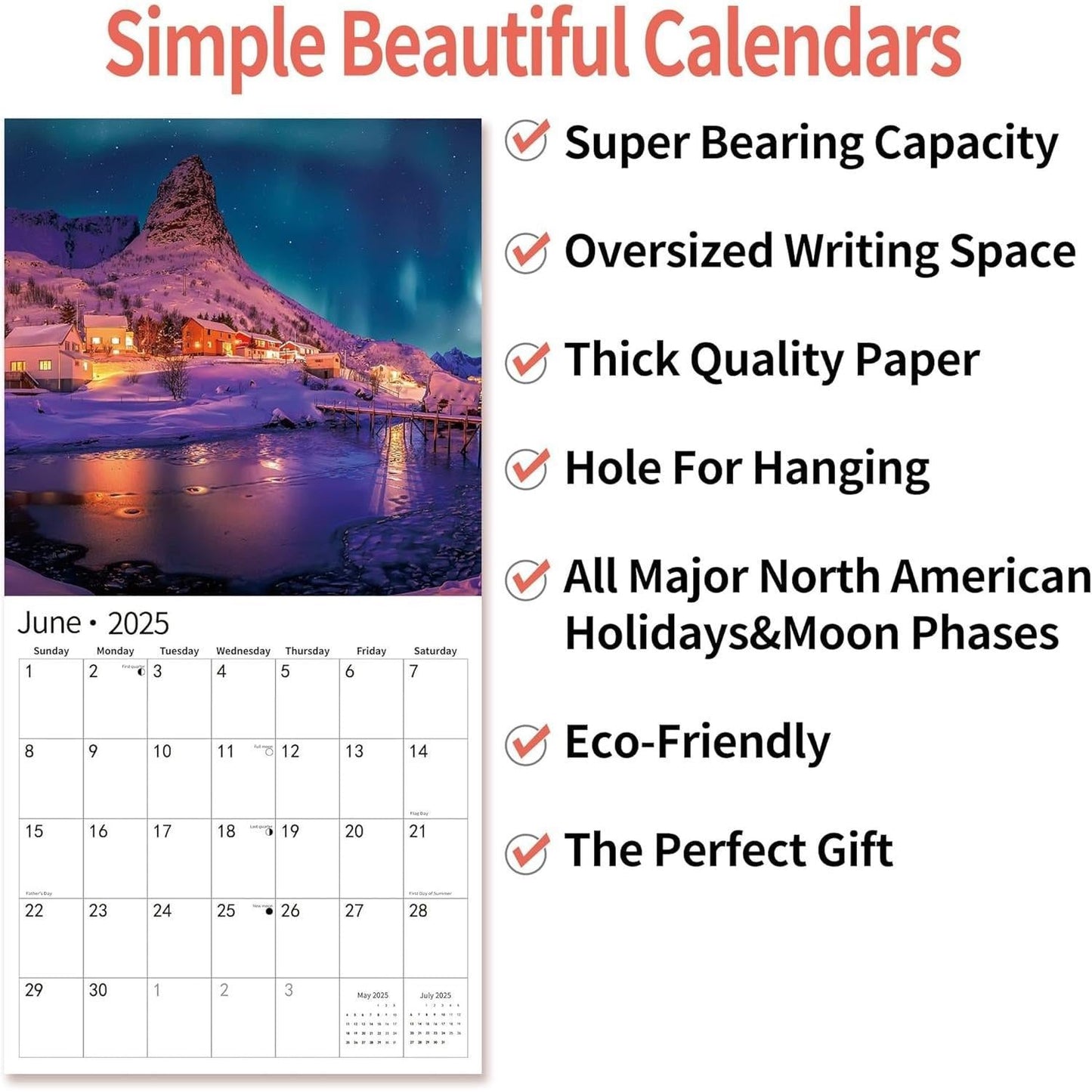 2025_Wall_Calendar,Calendar_2025,_November_2024_-_December_2025,_Wall_Calendar_Brilliant_Seasons,_12"_x_24"_Opened,_Full_Page_Months_Thick_&_Sturdy_Paper_for_Gift_Perfect_Calendar_Organizing_&_Planning