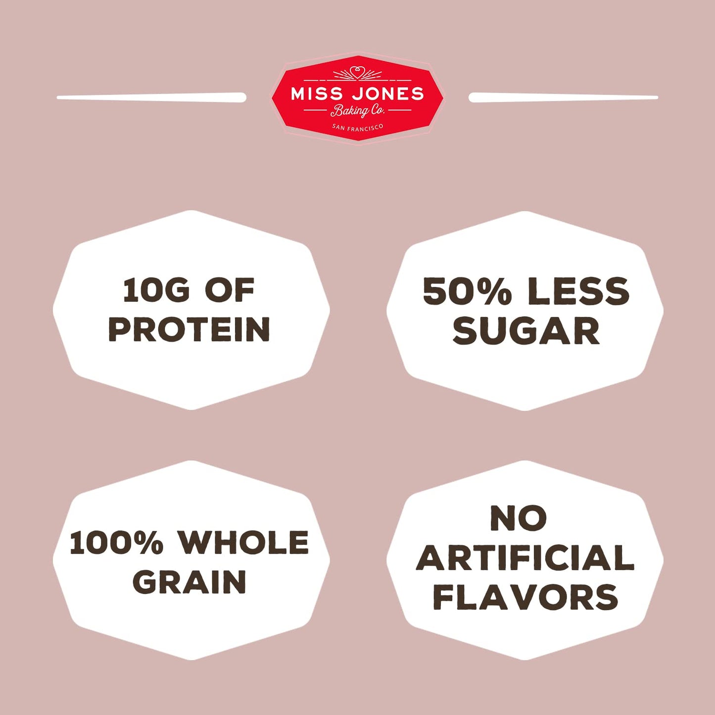 2g of dietary fiber per serving