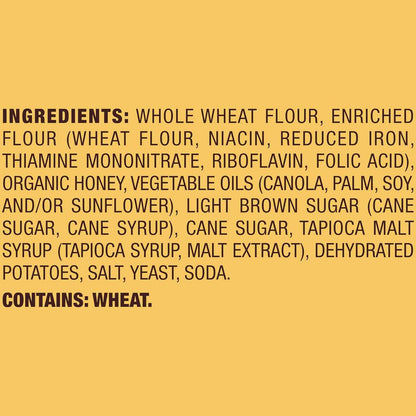Snyder's of Hanover Honey Wheat Braided Pretzel Twists – Guilt-Free Pantry Snack with 2g Fat, 12 oz Bag