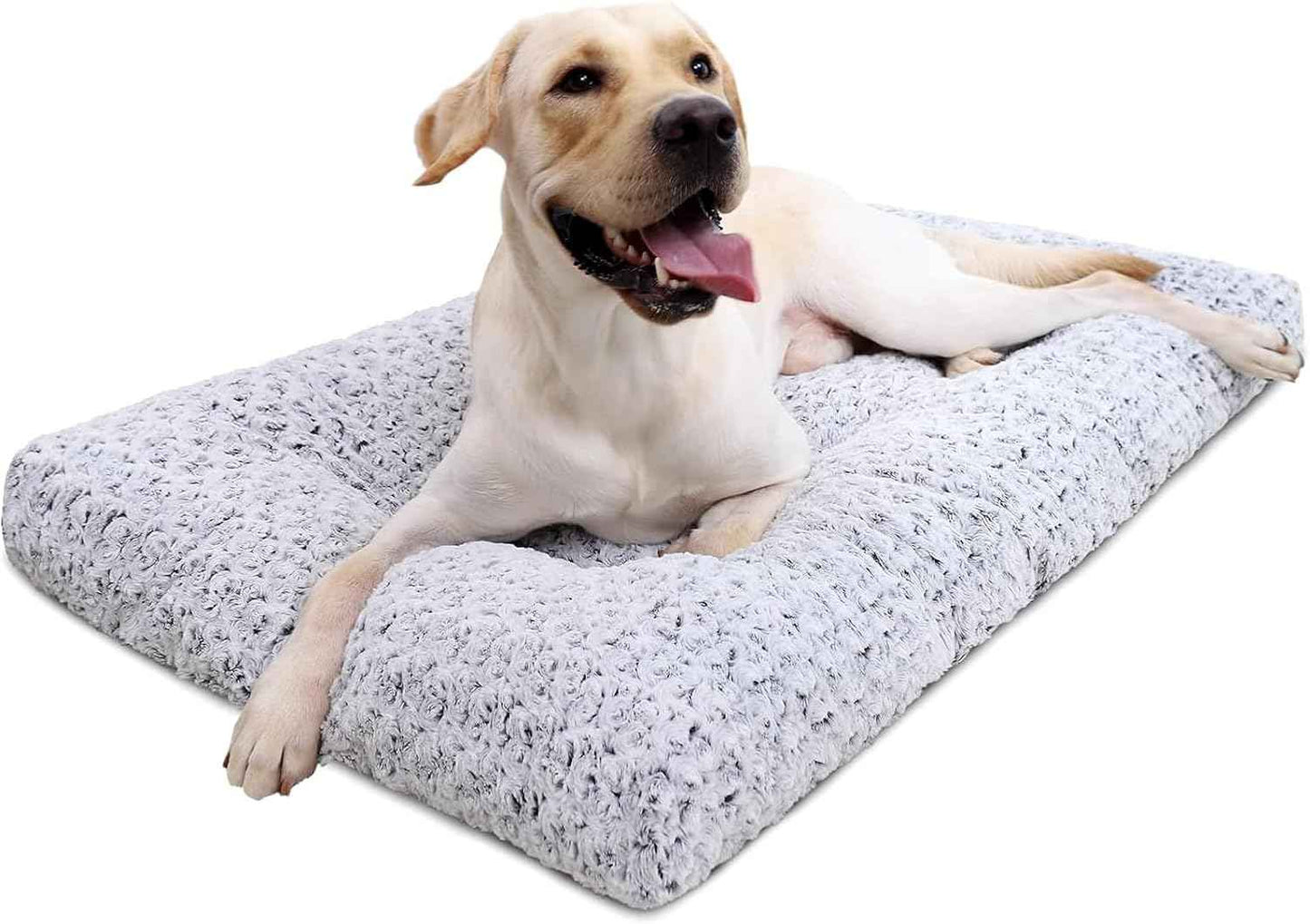 KSIIA Orthopedic Dog Crate Pad for Senior Dogs with Joint Relief Support