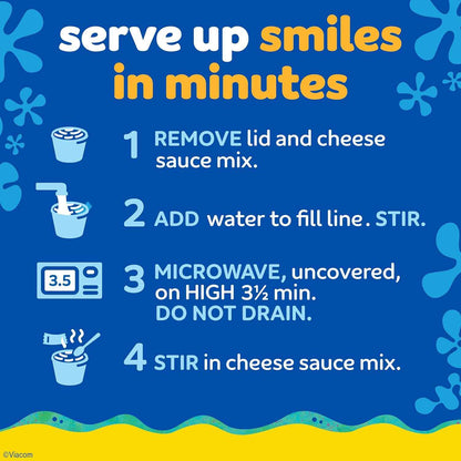 Kraft Mac & Cheese Paw Patrol Cups Stocking Stuffer and Birthday Party Favor for Kids 4 ct