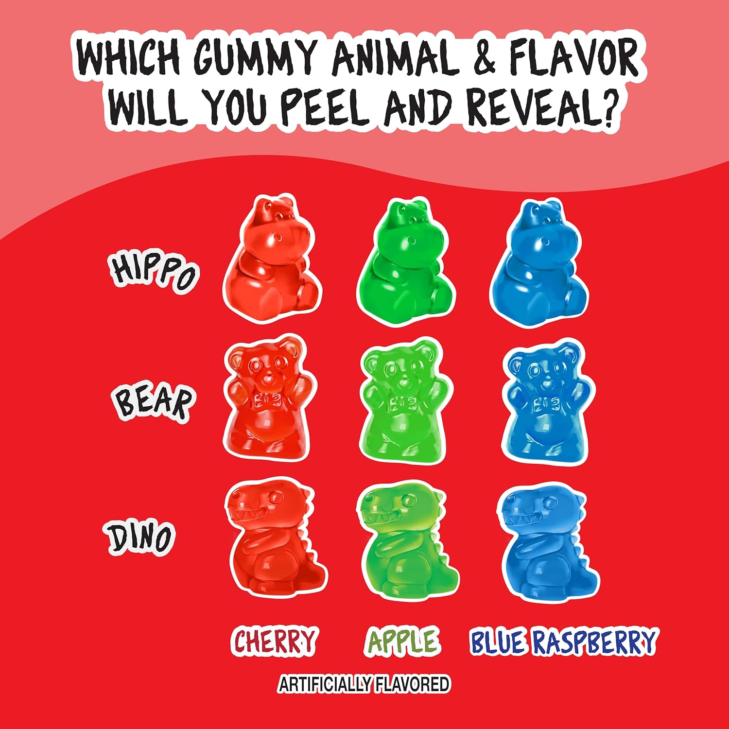 3.5 oz and 5 oz size options with a pack of 3 multi-pack available for wild berry