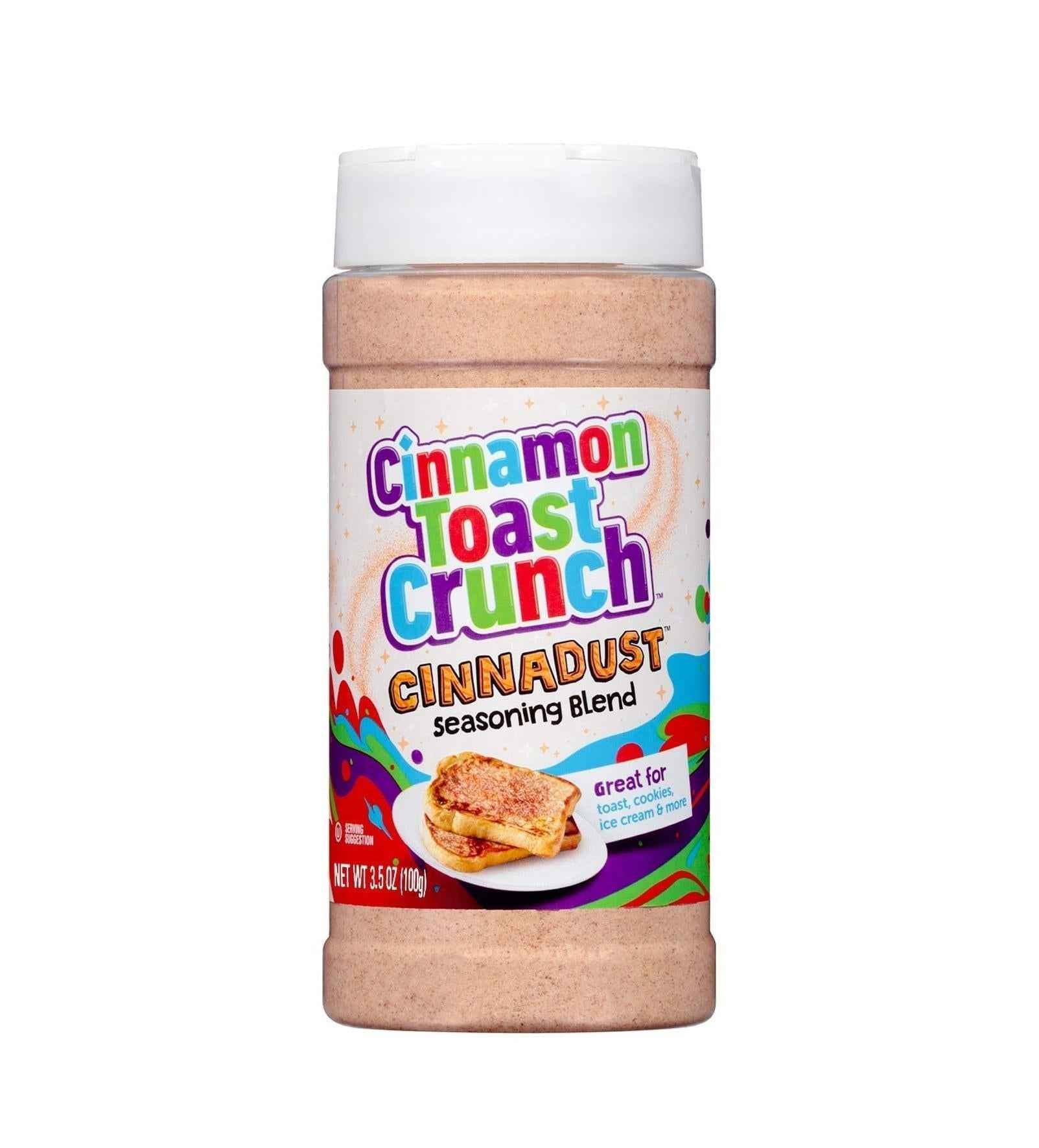 Cinnamon Toast Crunch Cinnadust Seasoning – Housewarming Gift for Cereal Lovers, Sprinkle-On Flavor Shaker