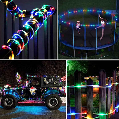 LumiGlow Battery Rope Lights – Portable 40ft String Lights for Patio, Camping & Backyard Gatherings