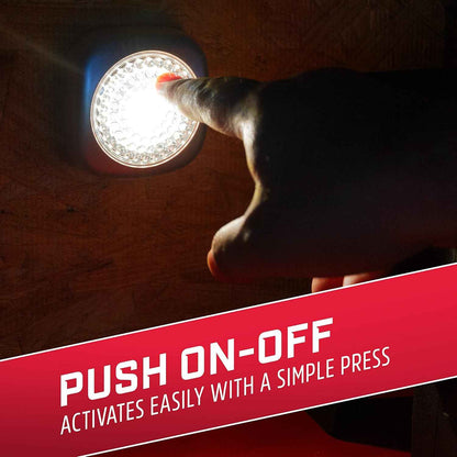 Energizer LED Tap Light – Clutter-Free Under Cabinet Light, Low Profile Wireless Puck for Simple Living