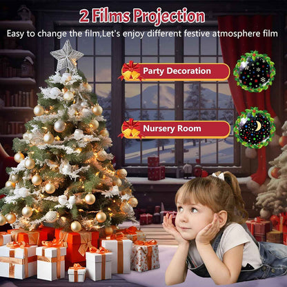 LuminoCrib Flameless Kids Night Light – Cool-Touch LED Projector Safe for Curious Toddlers and Infants